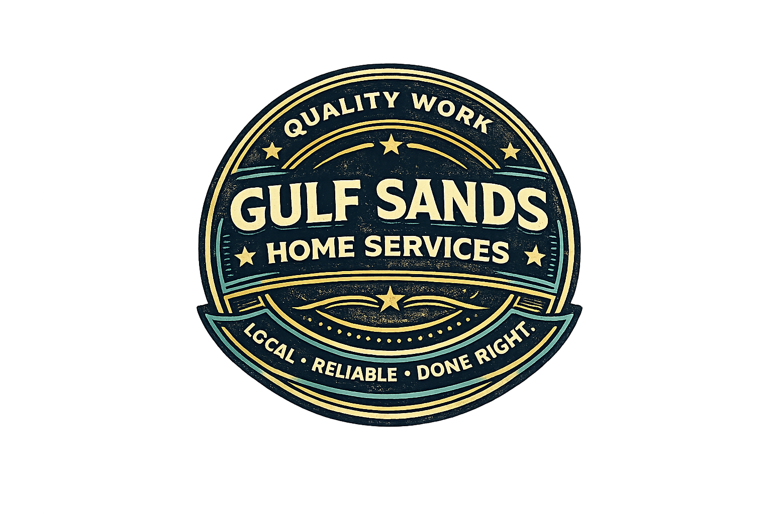 Gulf Sands Home Services quality work seal